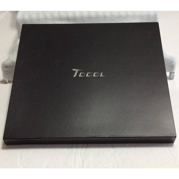 5 In 1 TOCOL Gold Bundle iPhone 12 ProMax Case Blue 2 Screen &Lens Protector New - Picture 2 of 11